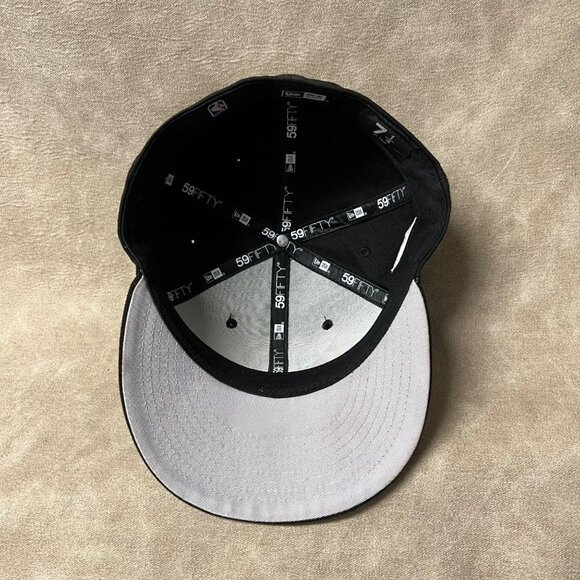 Men's LA Clippers New Era Black 2021 NBA Tip-Off 59FIFTY Fitted Hat - Picture 8 of 8